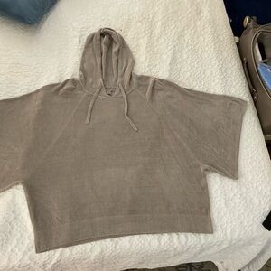 Barefoot Dreams Cozy Chic Lite Hoodie in Tan
